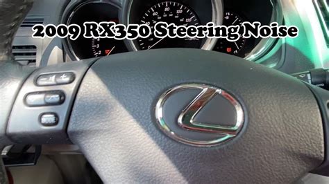 Every time I take it to the dealership they tell me it is normal but I don&x27;t remember a sound while I was test driving the model. . Lexus rx 350 knocking noise